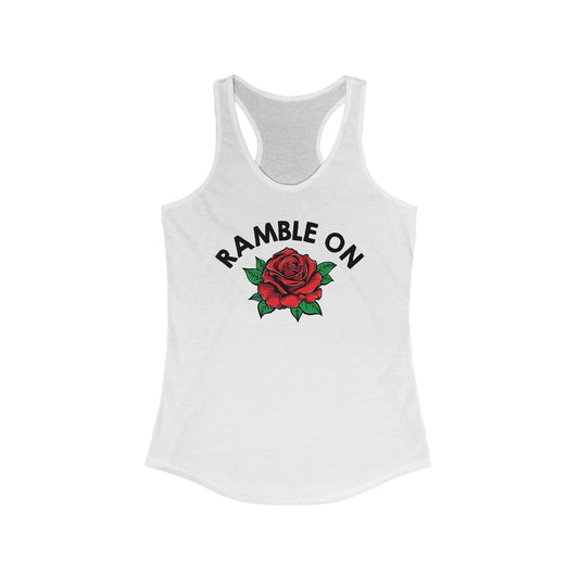 Ramble On Rose Woman's Tank Top