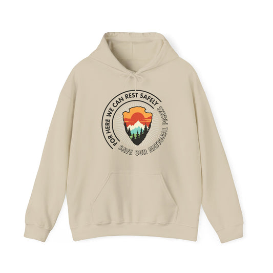 National Parks Rest Safely Hoodies