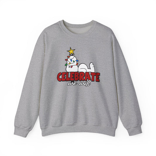 Celebrate We Will Peanuts Crew Neck