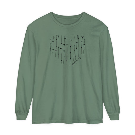 Steady As We Go Valentines Long Sleeve Tee