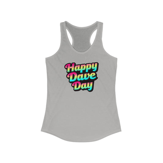 Happy Dave Day Multi Color Tank Top