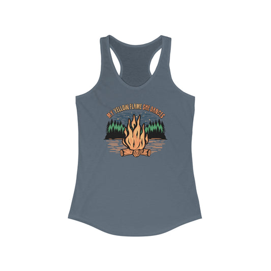My Yellow Flame She Dances Tank Top