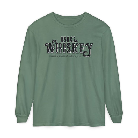 Big Whiskey Long Sleeve Tee