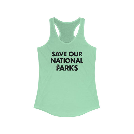 Save Our National Parks DEAD *front & back Woman's Tank