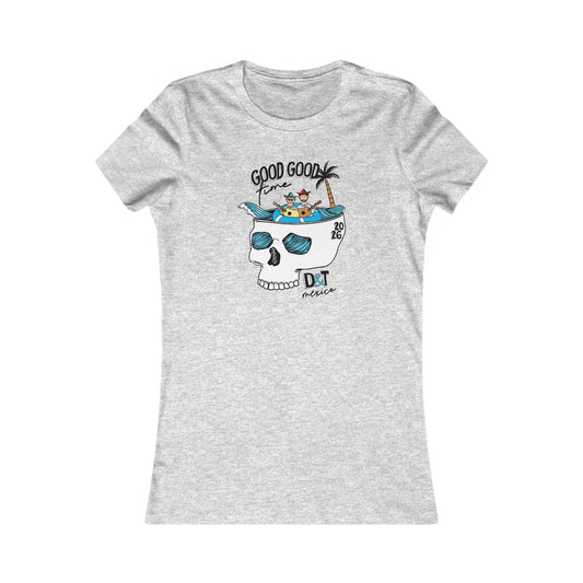 Good Good Time Mexico 2026 Woman's Cut Tee *With Set List