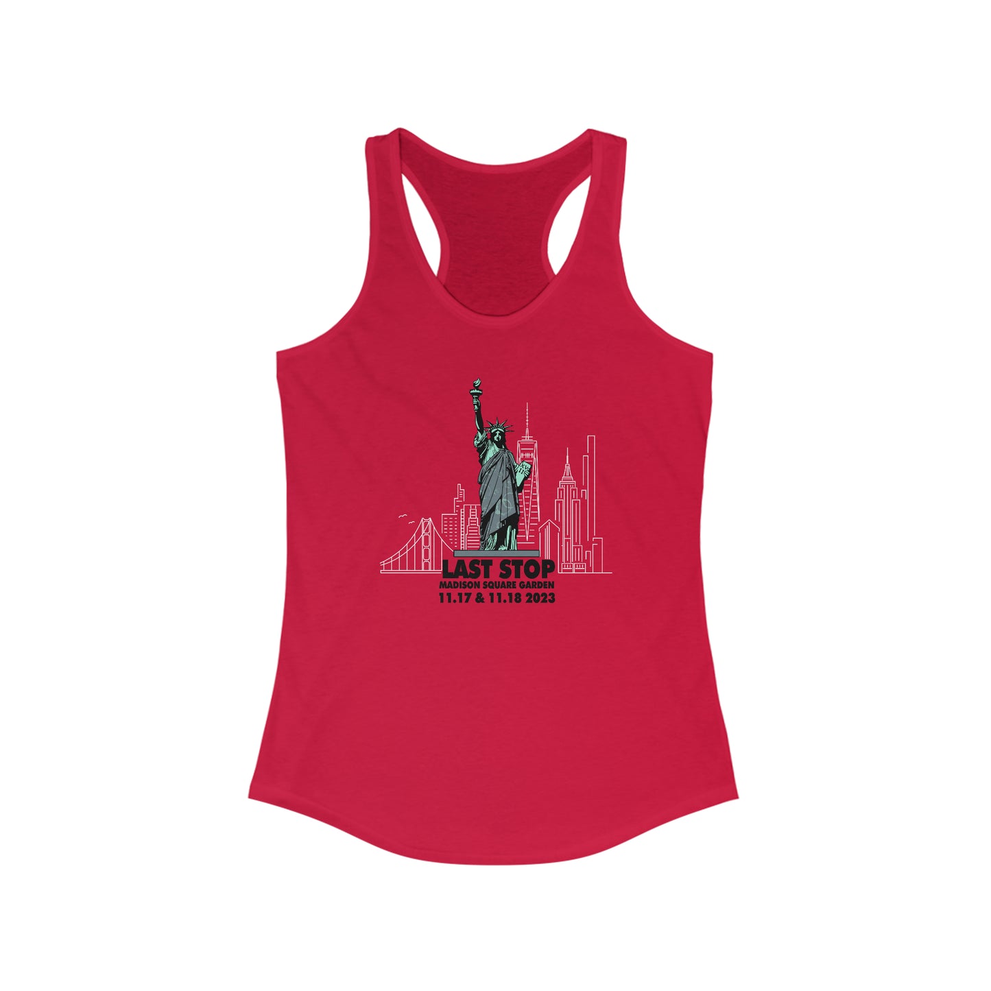 Last Stop Lady Liberty 2023 Tank Top *With Setlist