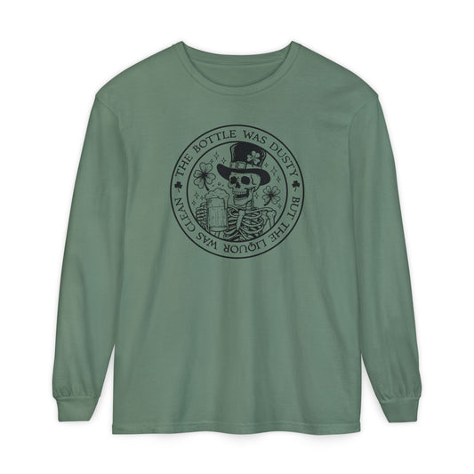 Bottle Was Dusty Long Sleeve Tee