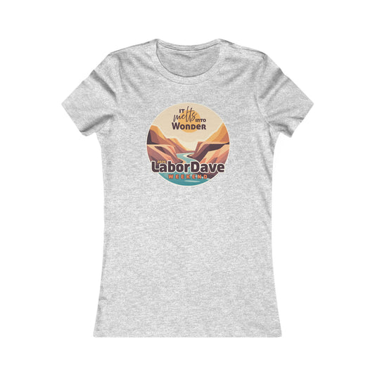 Melts into Wonder Gorge 2026 Woman's Cut Tee