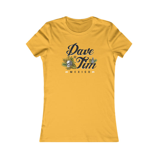 Dave And Tim Palm Leaf 2024 Women's Cut *WITH SETLIST