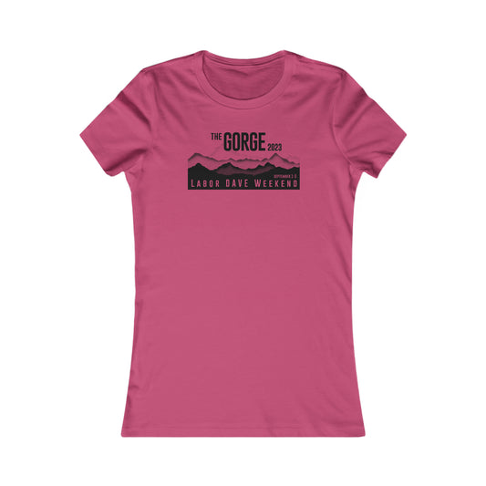Gorge Halftone 2023 Women's Cut w/set list