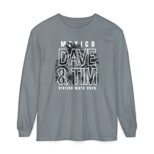 Mexico Palm Trees 2026 Long Sleeve Tee *With Set List