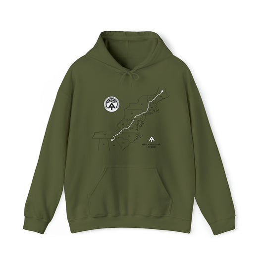 Appalachian Trail Map Hoodie