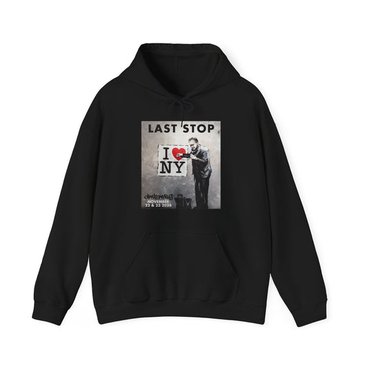 Banksy Last Stop 2024 Hoodie *With Setlist