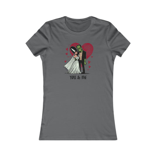 You & Me Bride Woman's Cut Tee