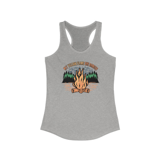 My Yellow Flame She Dances Tank Top