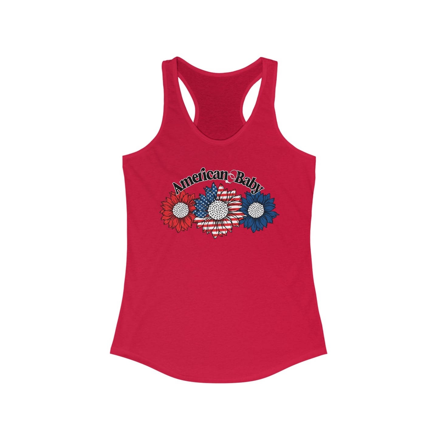 American Baby Sunflower Tank Top