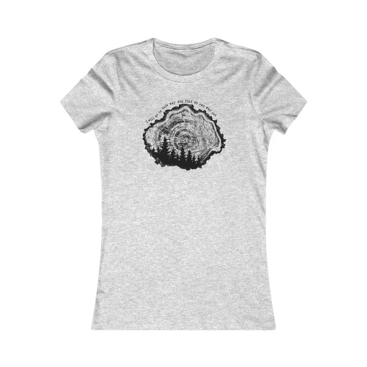 41 Tree Rings Women's Cut