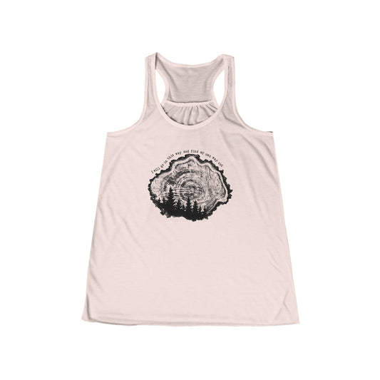 41 Tree Rings Flowy Tank