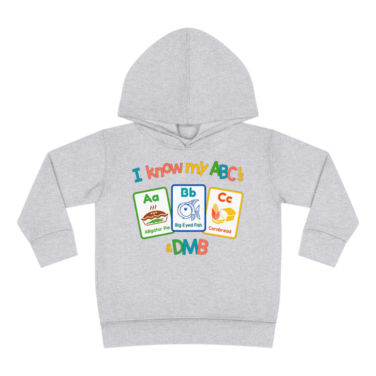 I Know My ABC's Toddler Hoodie