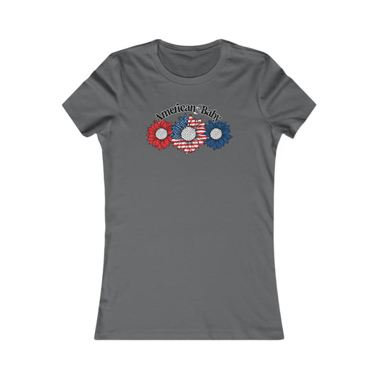 American Baby Sunflower Women's Cut