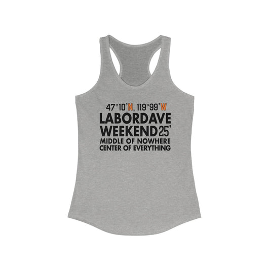 Gorge Coordinates 2025 Woman's Tank *With Set List