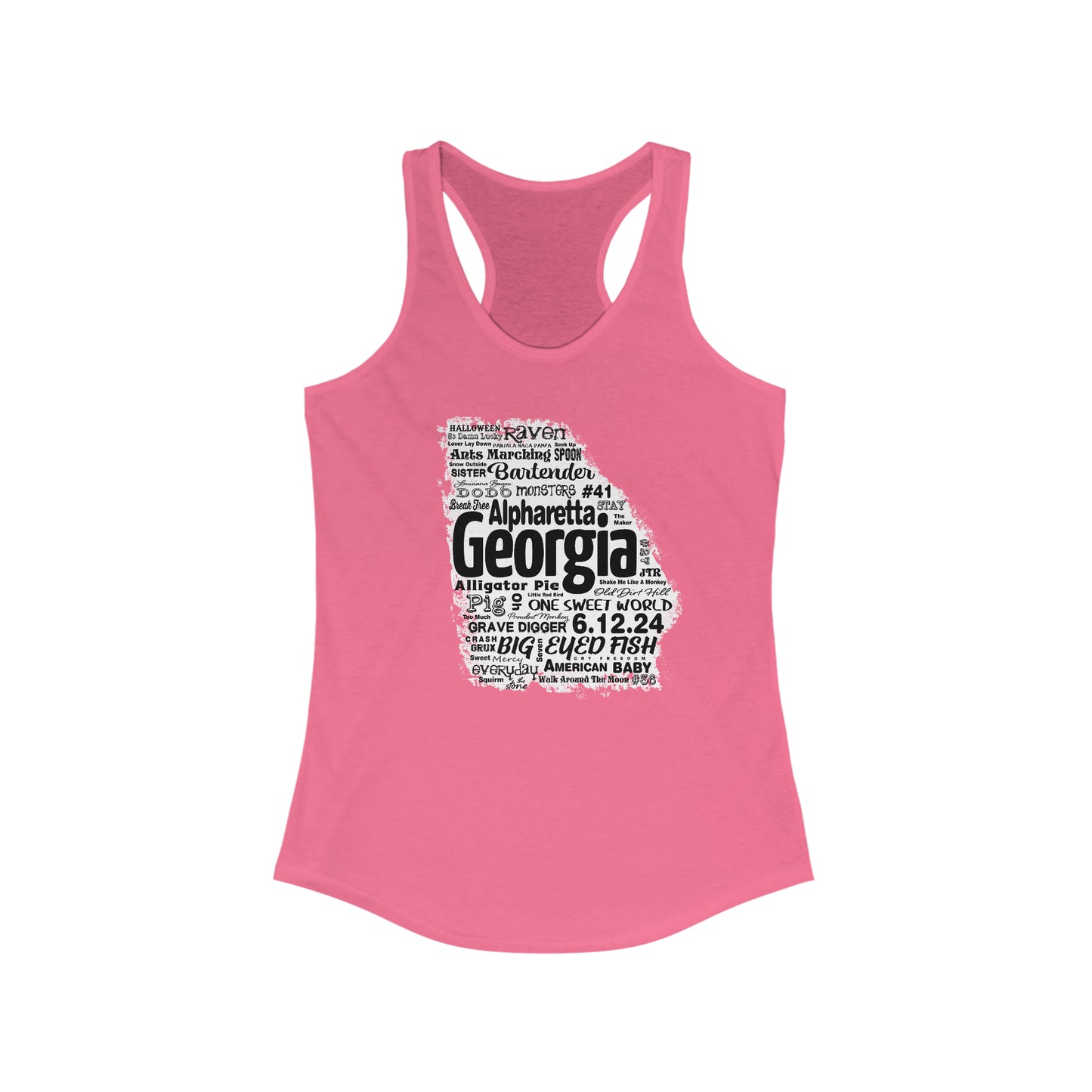 Alpharetta Georgia 2024 Tank Top *With Setlist
