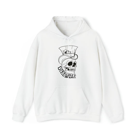 Dire Wolf Skull Hoodie