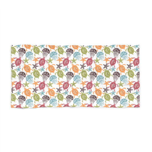 The Sea Life Beach Towel 2024