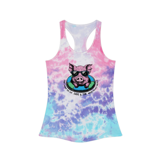 Pig Mexico 2024 Tie Dye Woman's Tank Top *WITH SETLIST