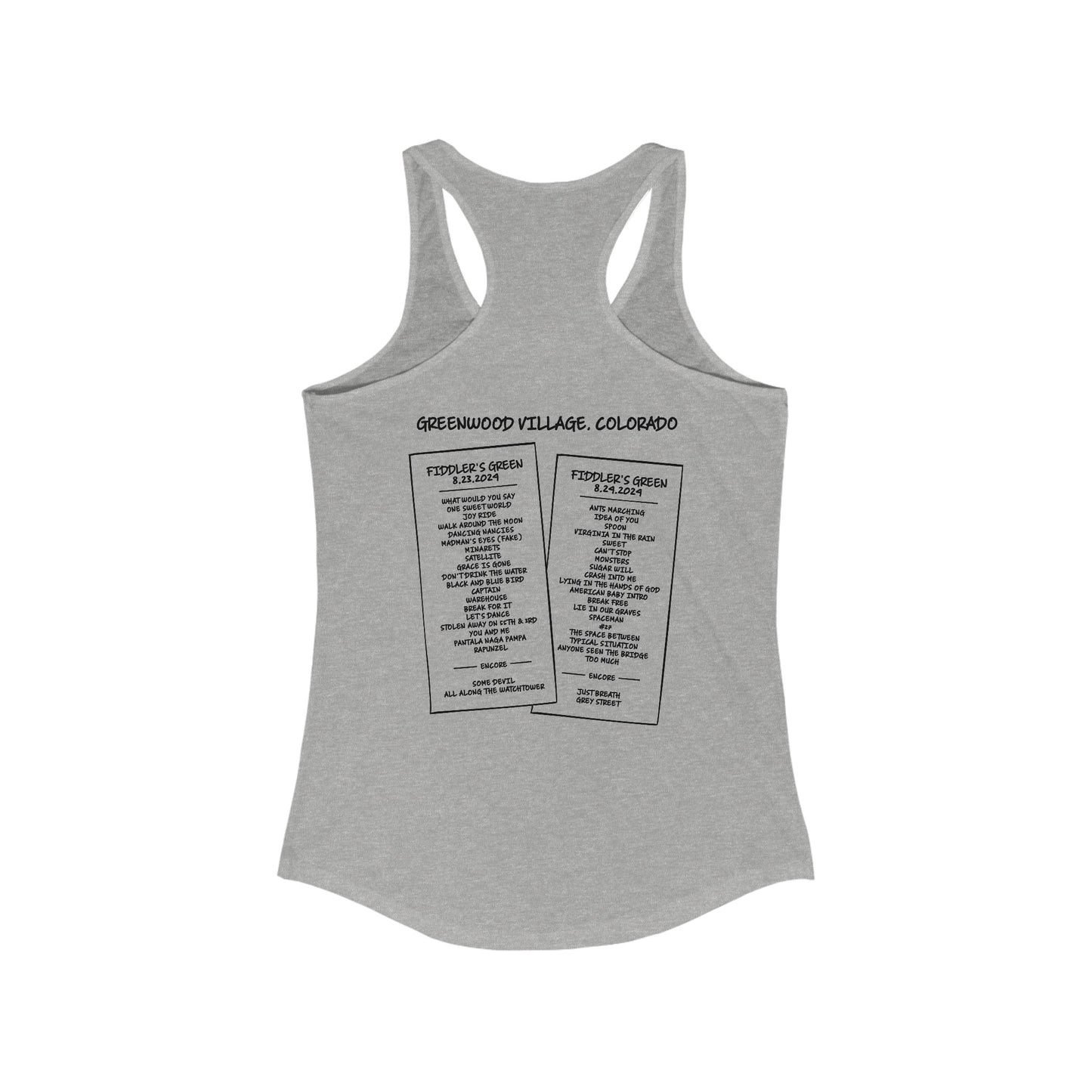 Colorado 2024 Tank Top *With Setlist