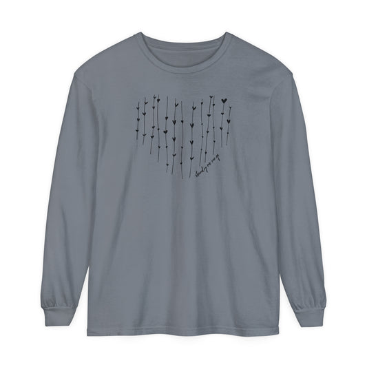 Steady As We Go Valentines Long Sleeve Tee