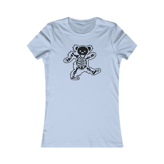 Skeleton Bear Women's Cut