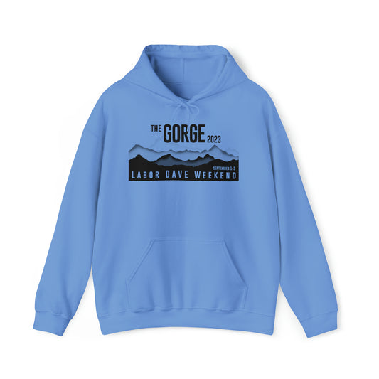 Gorge Halftone 2023 Hoodie w/set list