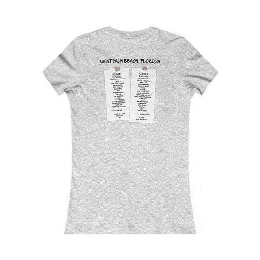 West Palm 2026 Woman's Cut Tee *With Set List