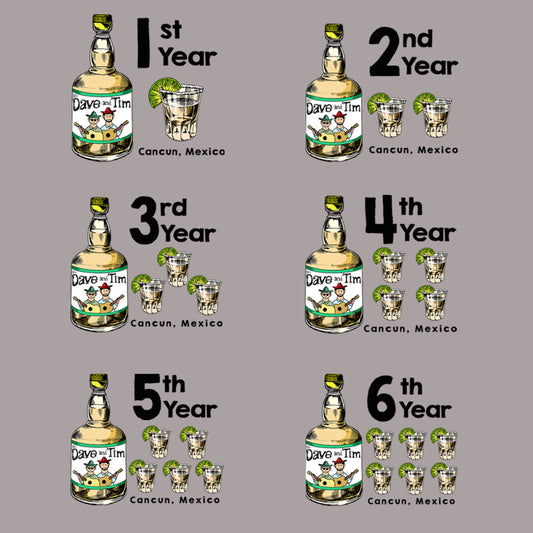 Mexico Alumni Shots 2024 Tie Dye Unisex Tee