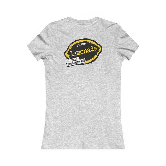 Taste Like A Sunny Day *front & back Women's Cut Tee
