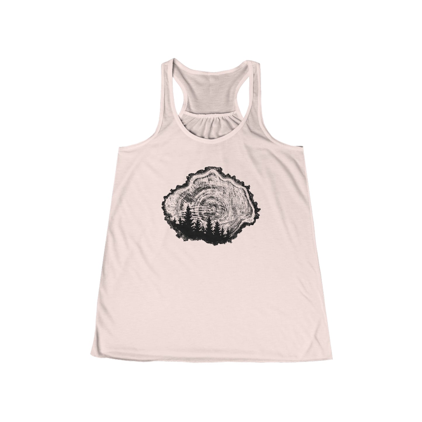 Tree Rings Flowy Tank