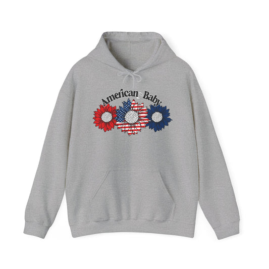 American Baby Sunflower Hoodie