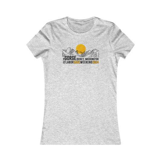 The Gorge Line Art 2024 Women's Cut W/set list