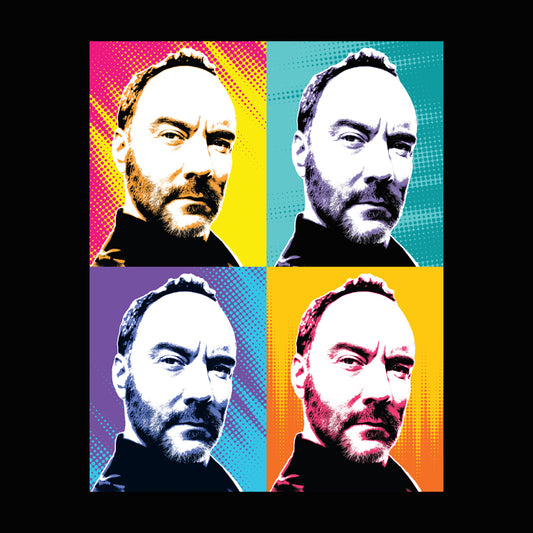 Dave Quad Color Warhol Inspired