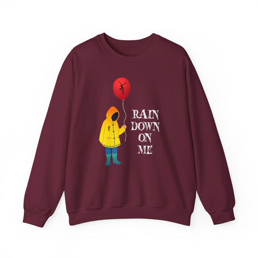 Halloween Rain Down On me Crew Neck Sweatshirt