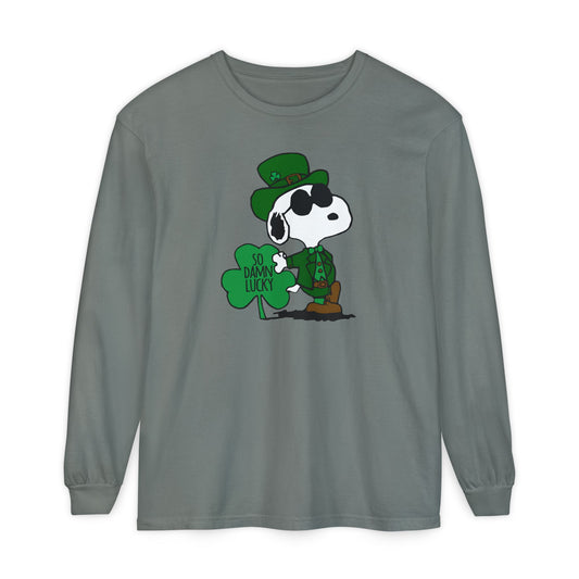 Lucky Dog Long Sleeve Tee