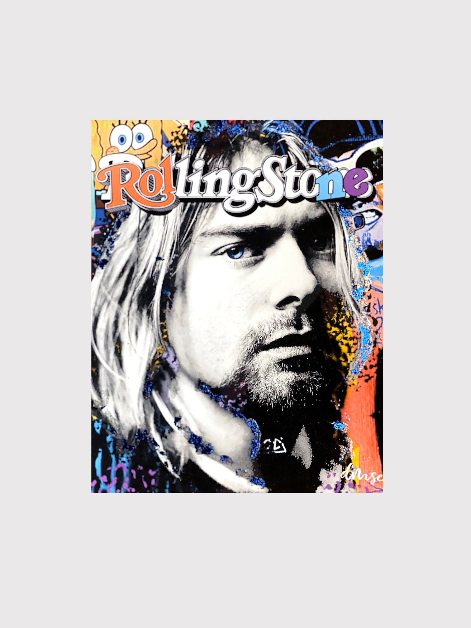 Kurt multi media art print 11x14 – Wicked Leap
