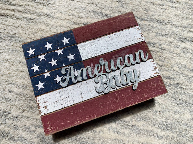American Baby Wood Accent