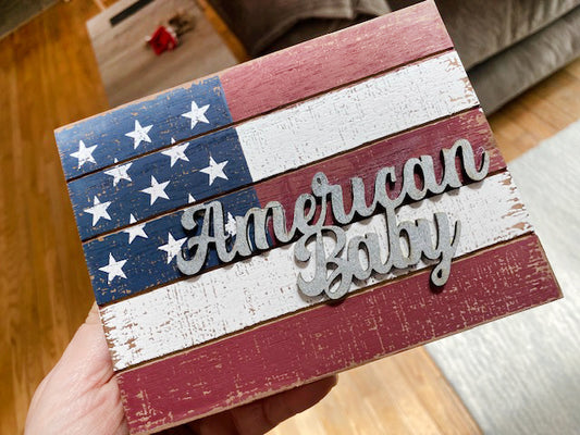 American Baby Wood Accent