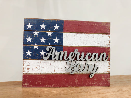 American Baby Wood Accent