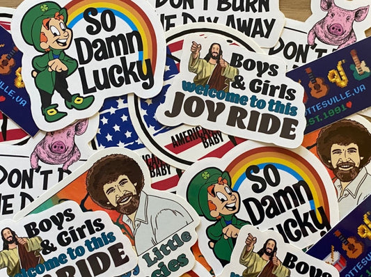 Sticker Pack - 18 STICKERS TOTAL!!!!!