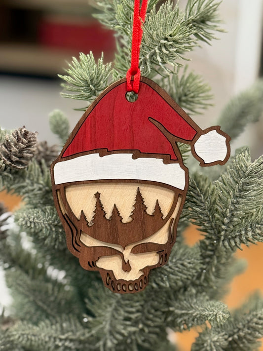 Dead Hike Santa Ornament
