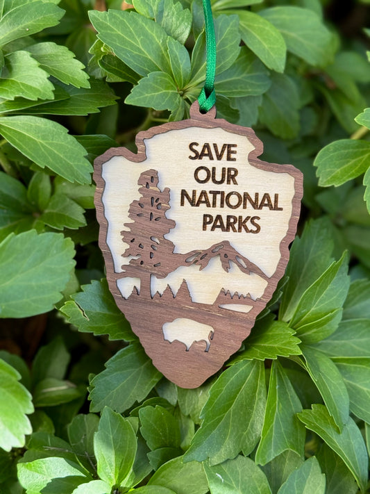 Save Our National Parks -Arrowhead Ornament