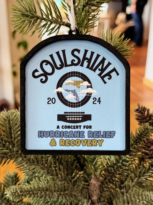 Soulshine Wood Ornament 2024 (donation made with purchase)